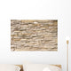 Stacked Stone Wall Background Horizontal Wall Mural