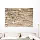 Stacked Stone Wall Background Horizontal Wall Mural