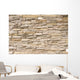 Stacked Stone Wall Background Horizontal Wall Mural