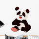 Baby Panda Laughing Wall Decal