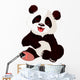 Baby Panda Laughing Wall Decal