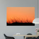 Grass Silhouette Dune Sunset Wall Decal