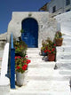 Blue Door Wall Decal