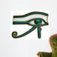 Green Egyptian Eye Wall Decal