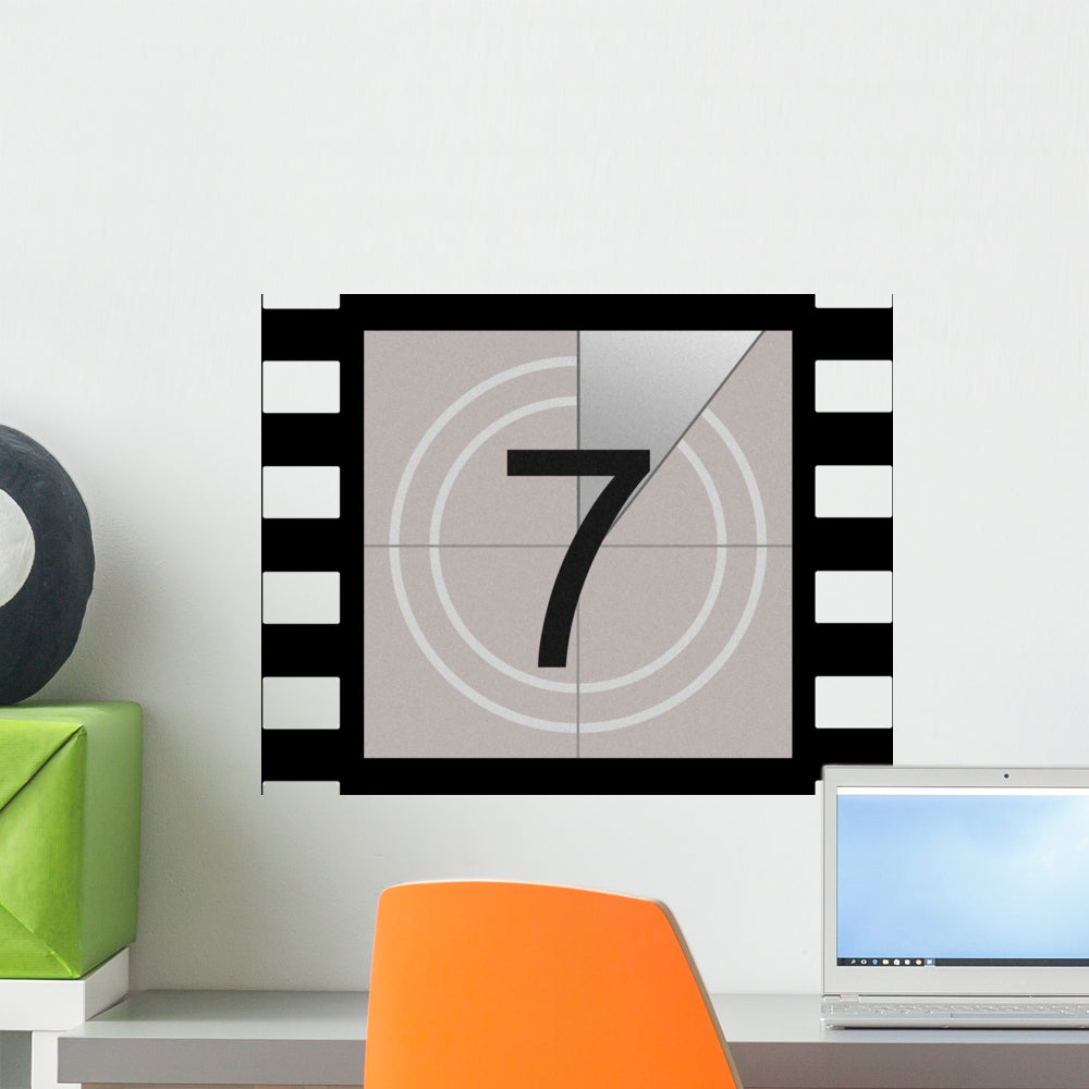 Seven Film Countdown Wall Decal β Wallmonkeys