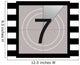 Seven - Film Countdown Wall Decal