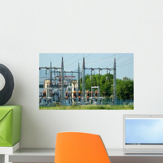 Power Plant Transformers Wall Decal