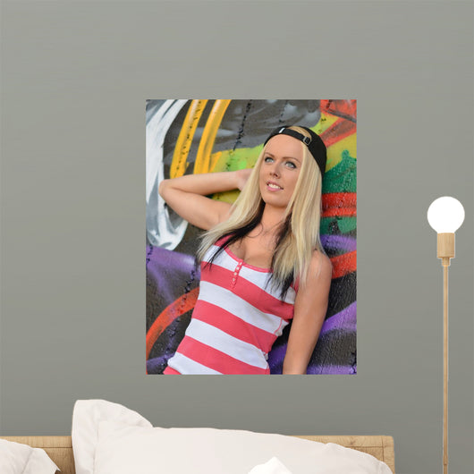 Portrait of a Model Wall Mural
