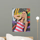 Portrait of a Model Wall Mural