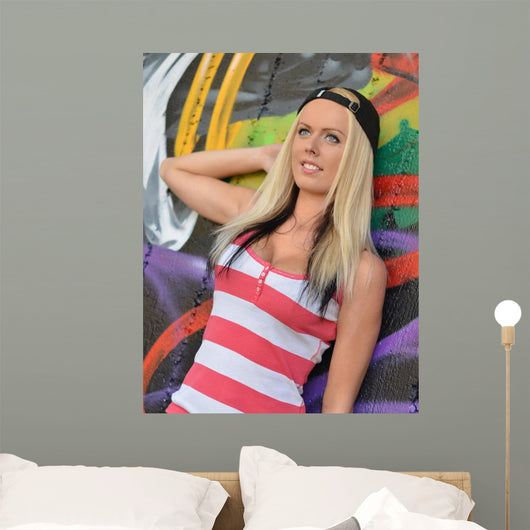 Portrait of a Model Wall Mural