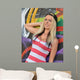 Portrait of a Model Wall Mural