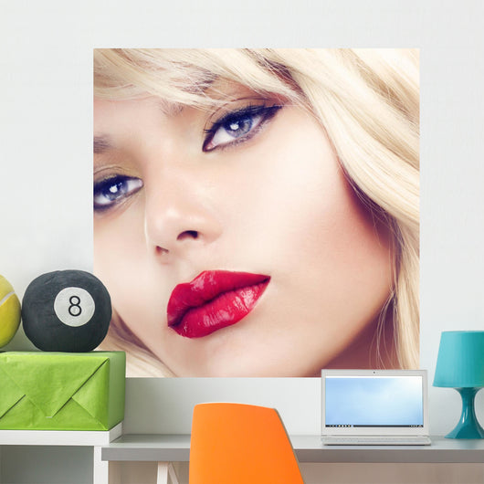 Beautiful Blond Woman Portrait