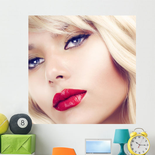 Beautiful Blond Woman Portrait