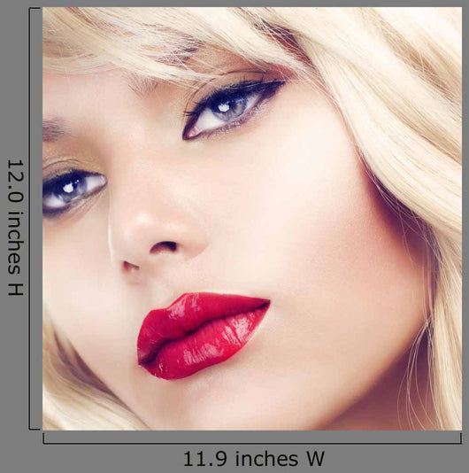 Beautiful Blond Woman Portrait