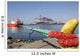 Container Port Scenery with Wall Decal