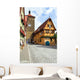 View of Siebers Tower from Spitalgasse, Rothenburg. Wall Mural
