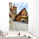 View of Siebers Tower from Spitalgasse, Rothenburg. Wall Mural