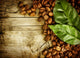 Coffee backround. With copy-space for text Wall Mural