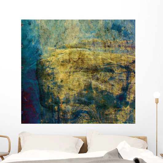 Art Grunge Green and