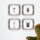Alcohol glasses Wall Decal