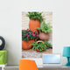 Pot with Plants Wall Mural