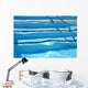 Swimming pool lanes Wall Mural