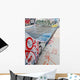 Close up of a ramp at a skate park Wall Mural