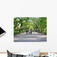 Strolling Central Park Wall Decal