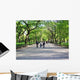 Strolling Central Park Wall Decal