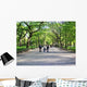 Strolling Central Park Wall Decal