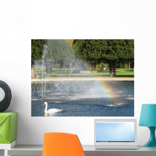 Swan Wall Mural