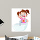 Girl Brushing Teeth