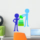 Helfen Aufbauen Wall Mural