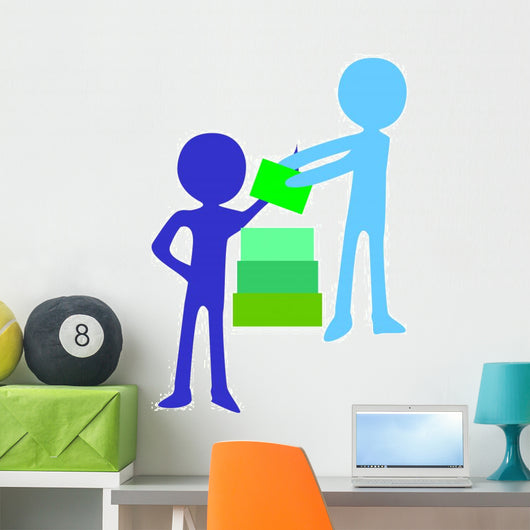 Helfen Aufbauen Wall Mural