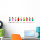 Vector Illustration Children from Wall Mural