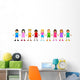 Vector Illustration Children from Wall Mural
