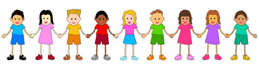 Vector Illustration Children from Wall Mural