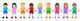 Vector Illustration Children from Wall Mural