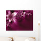 Dreamlike Flowers Vector Illustration Wall Mural