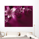 Dreamlike Flowers Vector Illustration Wall Mural