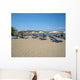 Faliraki Beach Goers Wall Decal