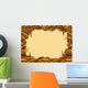 Tiger Fur Print Border