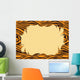 Tiger Fur Print Border