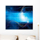 Technology abstract background Wall Mural