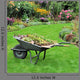 Wheelbarrow with Green Cuttings