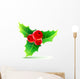 Christmas Holly Wall Decal
