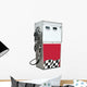 Gas Pump with Empty Wall Decal