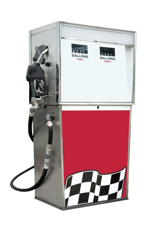 Gas Pump with Empty Wall Decal