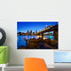 Portland Oregon Skyline Blue