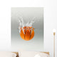 Falling Basketball into Water Wall Decal